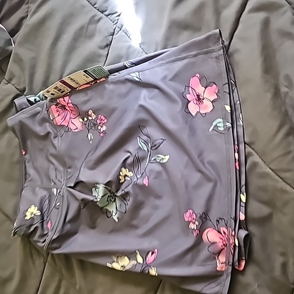 Ideology Skort XXL dark Gray with Floral design - Picture 8 of 8
